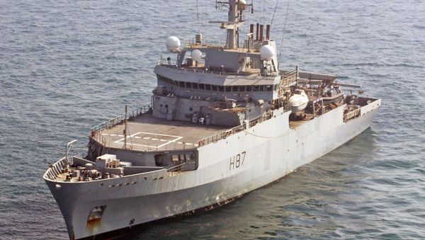 Royal Navy survey vessel HMS Echo - Sputnik International