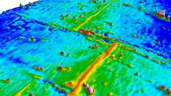Bathymetry of an oceanic ridge - Sputnik International