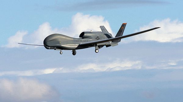 US Air Force RQ-4 Global Hawk drone. File photo - Sputnik International