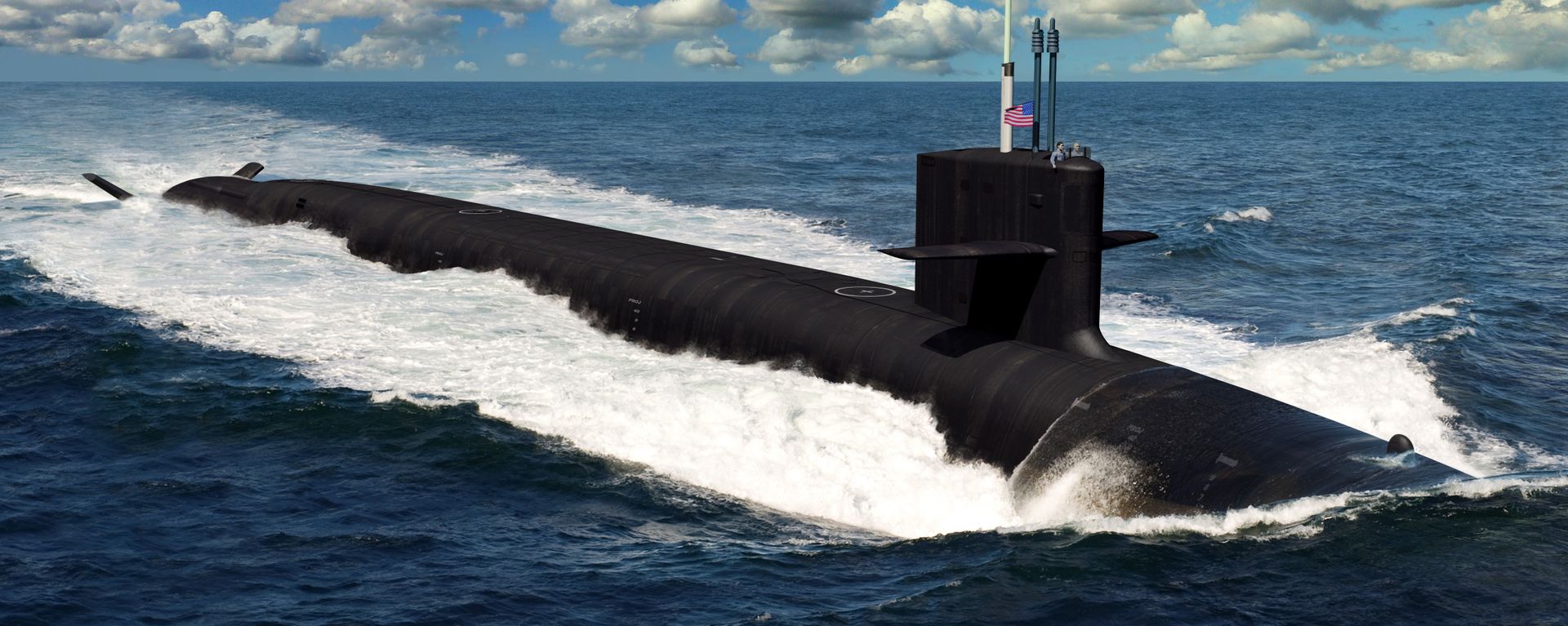 An artist rendering of the future Columbia-class ballistic missile submarines An artist rendering of the future Columbia-class ballistic missile submarines - Sputnik International, 1920, 08.02.2020