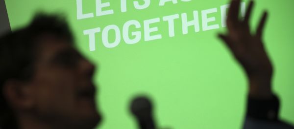 European Green Party co-leading candidate Bas Eickhout talks to journalists during the launch of their party's campaign for the upcoming European Parliament elections in May, in Brussels, Wednesday, March 6, 2019 - Sputnik International