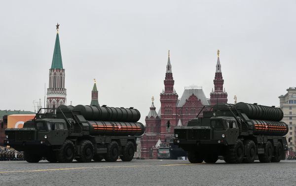 The S-400 missile systems during a military parade in Moscow on 9 May, 2019 - Sputnik International