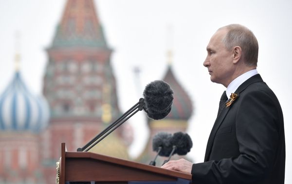 Russian President Vladimir Putin delivers his speech during the Victory Day parade at the Red Square in Moscow on 9 May, 2019 - Sputnik International
