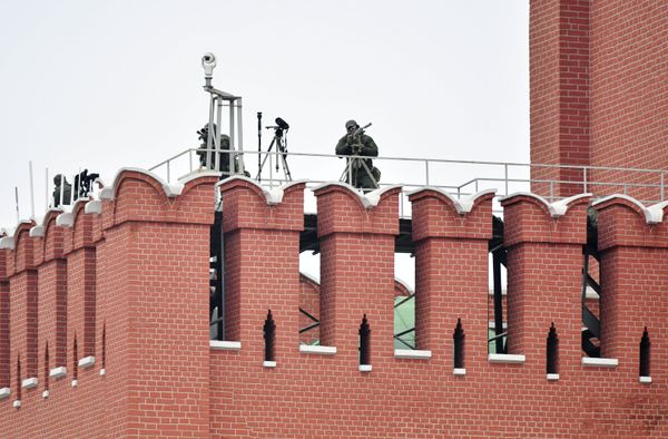 Snipers Before Victory Day Parade at the Red Square in Moscow Snipers Before Victory Day Parade at the Red Square in Moscow - Sputnik International