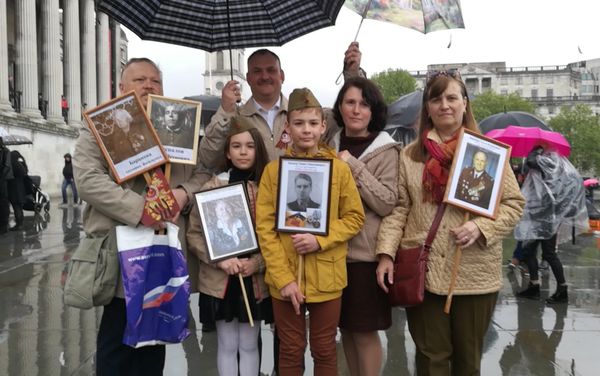 2019 Immortal Regiment march in London - Sputnik International