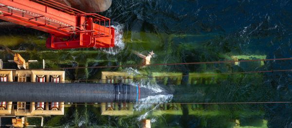 Nord Stream 2 pipeline being laid. Nord Stream 2 pipeline being laid. - Sputnik International