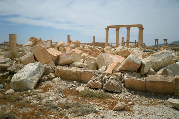 Temple of Baalshamin in Palmyra, Syria Temple of Baalshamin in Palmyra, Syria - Sputnik International