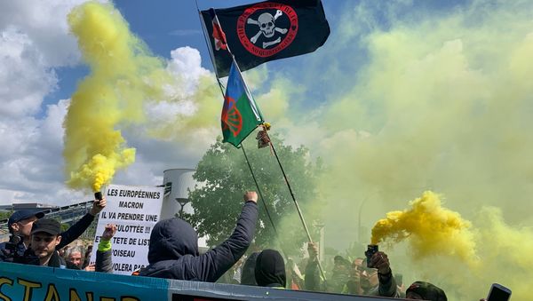 Yellow Vests protest in Paris. 11 May - Sputnik International