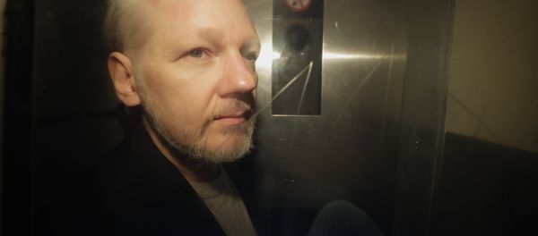 WikiLeaks founder Julian Assange being taken from court, where he appeared on charges of jumping British bail seven years ago, in London, Wednesday May 1, 2019 - Sputnik International