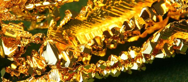 Gold crystals - Sputnik International