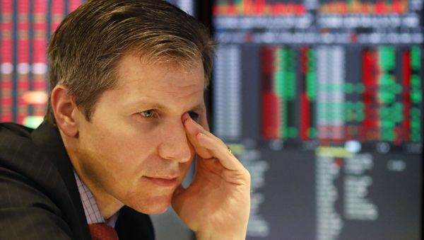 Financial Markets Wall Street Download Comp Tag as... Cancel Apply Back to search results1of50,610 results FINANCIAL MARKETS WALL STREET Overview Download now   Market maker Thomas Brown follows stock prices at the New York Stock Exchange, Monday, May 13, 2019. U.S. stocks moved sharply lower Monday on Wall Street and extended the market's slide into a second week as investors seek shelter from an escalating trade war between the U.S. - Sputnik International