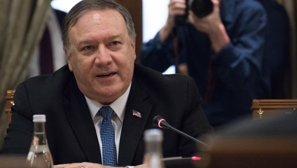 U.S. Secretary of State Mike Pompeo in the Black Sea resort city of Sochi, Russia, May 14, 2019 - Sputnik International