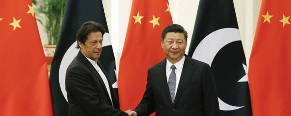 China's President Xi Jinping, right, meets Pakistan's Prime Minister Imran Khan at the Great Hall of the People in Beijing, Friday, Nov. 2, 2018 China's President Xi Jinping, right, meets Pakistan's Prime Minister Imran Khan at the Great Hall of the People in Beijing, Friday, Nov. 2, 2018 - Sputnik International