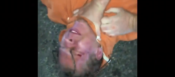 Teenager Cyprian Luke is seen in cellphone footage being pinned to the ground by three officers with New Jersey's Dover Police Department and later punched several times in the face by an officer during the arrest. Teenager Cyprian Luke is seen in cellphone footage being pinned to the ground by three officers with New Jersey's Dover Police Department and later punched several times in the face by an officer during the arrest. - Sputnik International