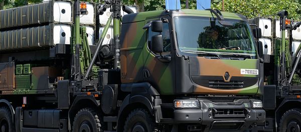 SAMP-T Mamba (Aster 30) mounted on a transporter erector launcher vehicle - Sputnik International