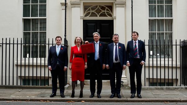 Exchequer Secretary to the Treasury Robert Jenrick, Chief Secretary to the Treasury Liz Truss, Paymaster General and Financial Secretary to the Treasury Mel Stride and Economic Secretary to the Treasury and City Minister John Glen - Sputnik International