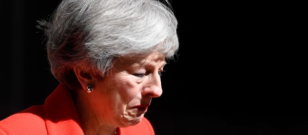 British Prime Minister Theresa May reacts as she delivers a statement in London, Britain, May 24, 2019 British Prime Minister Theresa May reacts as she delivers a statement in London, Britain, May 24, 2019 - Sputnik International