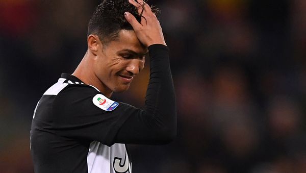 Soccer Football - Serie A - AS Roma v Juventus - Stadio Olimpico, Rome, Italy - May 12, 2019 Juventus' Cristiano Ronaldo reacts - Sputnik International