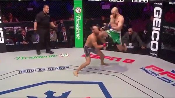 10 seconds of perfection - the fastest stoppage in PFL history! - Sputnik International