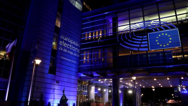 Building of the European Parliament is pictured during the election night for European elections, in Brussels, Belgium, May 26, 2019 Building of the European Parliament is pictured during the election night for European elections, in Brussels, Belgium, May 26, 2019 - Sputnik International