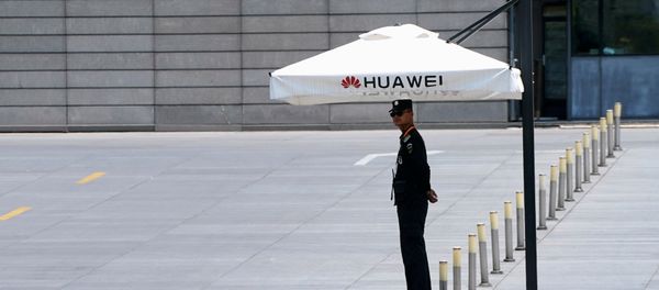 A Huawei company logo is seen at Huawei's Shanghai Research Center in Shanghai, China May 22, 2019 A Huawei company logo is seen at Huawei's Shanghai Research Center in Shanghai, China May 22, 2019 - Sputnik International