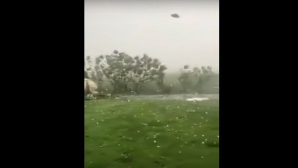 Extreme hailstorm in Romania - Sputnik International