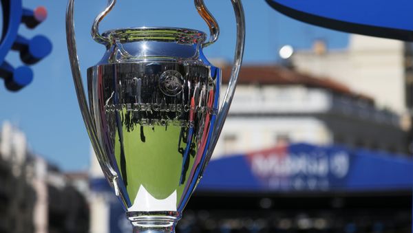 The 2019 trophy arrives in Madrid - Madrid, Spain - May 30, 2019 General view of the trophy The 2019 trophy arrives in Madrid - Madrid, Spain - May 30, 2019 General view of the trophy - Sputnik International