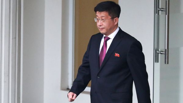 Kim Hyok Chol, North Korea's special representative for U.S. affairs, leaves the Government Guesthouse in Hanoi - Sputnik International