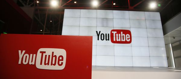 This Oct. 21, 2015, file photo shows signage inside the YouTube Space LA offices in Los Angeles. YouTube’s inability to keep ads off unsavory videos is threatening to transform a rising star in Google’s digital family into a problem child. The key question is whether a recently launched ad boycott of YouTube turns out to be short-lived or the start of a long-term marketing shift away that undercuts Google’s growth, as well as Alphabet Inc., its corporate parent. - Sputnik International