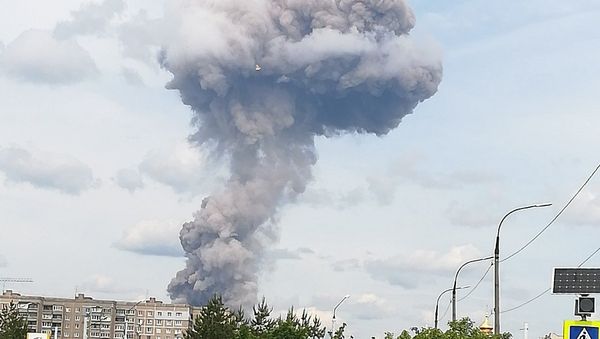 Blast Hits Kristall Explosives Plant in Russia's Dzerzhinsk Blast Hits Kristall Explosives Plant in Russia's Dzerzhinsk - Sputnik International