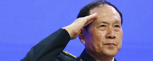 Chinese Defense Minister Gen. Wei Fenghe speaks during the fourth plenary session of the 18th International Institute for Strategic Studies (IISS) Shangri-la Dialogue, an annual defense and security forum in Asia, in Singapore, Sunday, June 2, 2019. Chinese Defense Minister Gen. Wei Fenghe speaks during the fourth plenary session of the 18th International Institute for Strategic Studies (IISS) Shangri-la Dialogue, an annual defense and security forum in Asia, in Singapore, Sunday, June 2, 2019. - Sputnik International