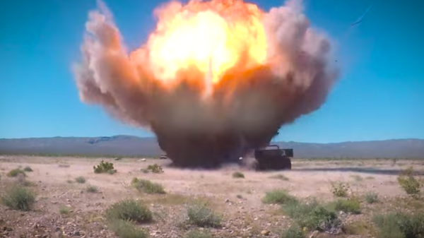 Testing of GBU-39 in Nevada - Sputnik International