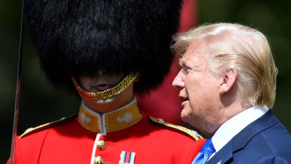 U.S. President Donald Trump inspects an honour guard at Buckingham Palace, in London, Britain, June 3, 2019 U.S. President Donald Trump inspects an honour guard at Buckingham Palace, in London, Britain, June 3, 2019 - Sputnik International