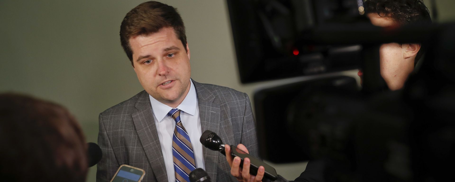 House Judiciary Committee Member Representative, the Republican member for Florida's first congressional district, Matt Gaetz, speaks to members of the media (File). House Judiciary Committee Member Representative, the Republican member for Florida's first congressional district, Matt Gaetz, speaks to members of the media (File). - Sputnik International, 1920, 01.04.2021