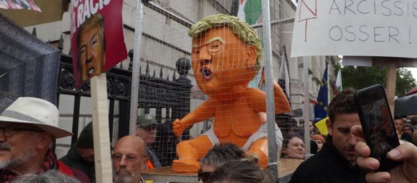 Anti-Trump protest in London - Sputnik International