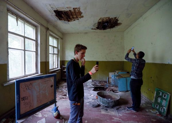 Tourists Visit Kindergarten Near the Chernobyl Nuclear Power Plant - Sputnik International