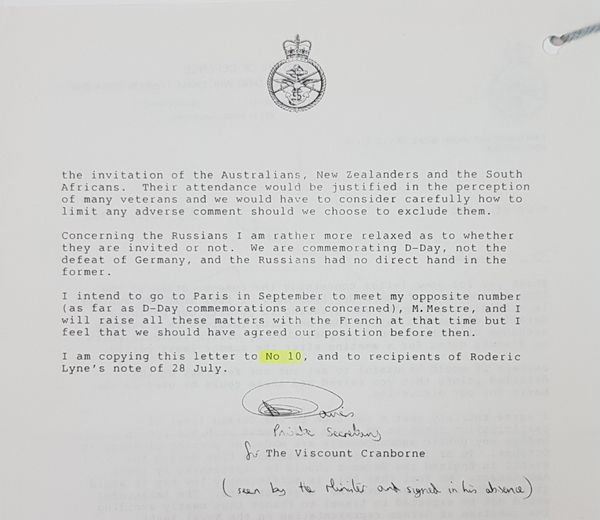Viscount Cranborne letter concerning Russians Viscount Cranborne letter concerning Russians - Sputnik International