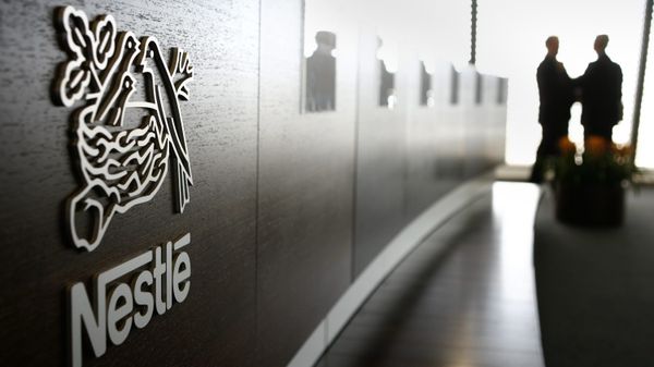 The Logo of food and drinks giant Nestle - Sputnik International