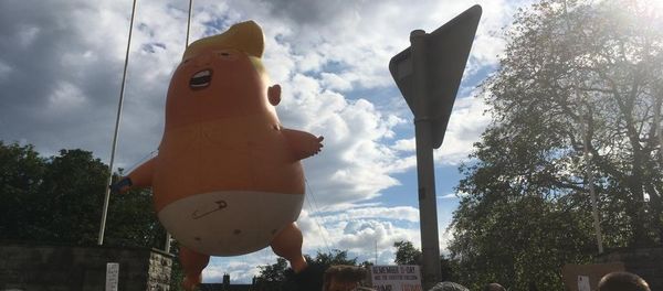 Donald the Baby Blimp Donald the Baby Blimp - Sputnik International