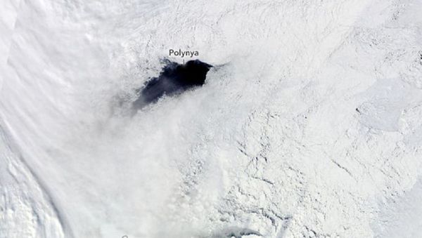 Strange holes keep opening in South Pole - Sputnik International