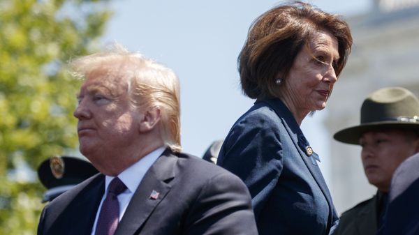 President Donald Trump and Speaker of the House Nancy Pelosi - Sputnik International
