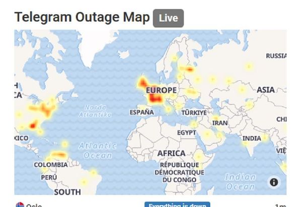 Telegram Users Report App Down in Parts of US, UK Telegram Users Report App Down in Parts of US, UK - Sputnik International