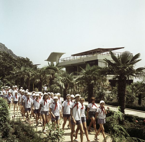 The 111th All-Union Young Pioneer Rally at the Artek Camp named after Lenin, 1967. - Sputnik International