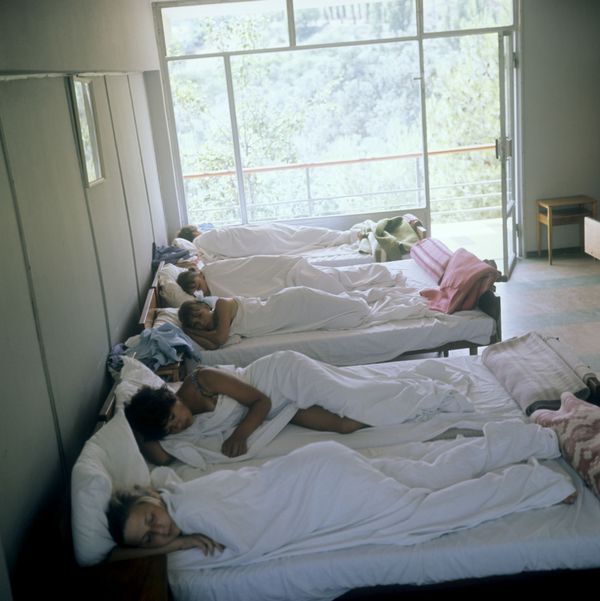 The All-Union pioneer camp Artek in Crimea. A naptime, 1968. - Sputnik International