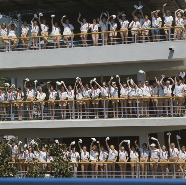The Vladimir Lenin All-Union Pioneer Camp Artek. The Morskoi (Sea) Camp, 1975. - Sputnik International
