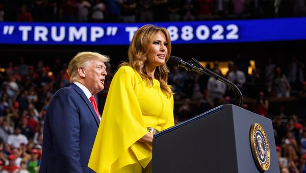 US First Lady Melania Trump speaks during the launch of the Trump 2020 campaign at the Amway Center in Orlando, Florida on June 18, 2019 US First Lady Melania Trump speaks during the launch of the Trump 2020 campaign at the Amway Center in Orlando, Florida on June 18, 2019 - Sputnik International