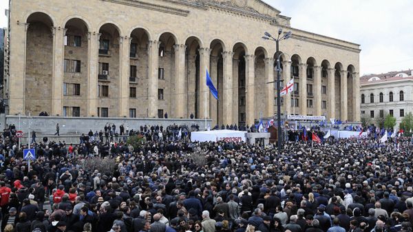 Protests in Georgia - Sputnik International