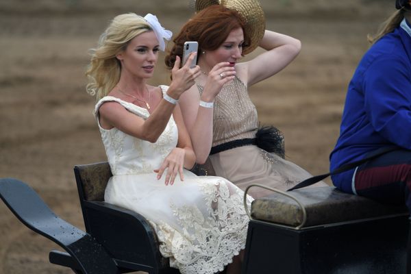 Gran Prix Radio Monte Carlo Horse Race Attendees in Moscow Gran Prix Radio Monte Carlo Horse Race Attendees in Moscow - Sputnik International
