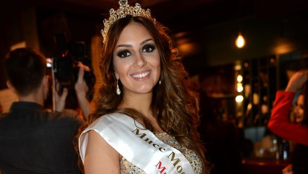 Miss Moscow 2015 Oksana Voyevodina at the Third Real Musicbox Award after-party in Moscow - Sputnik International