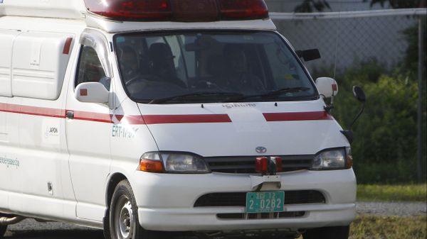  An ambulance near Phnom Penh in Cambodia - Sputnik International